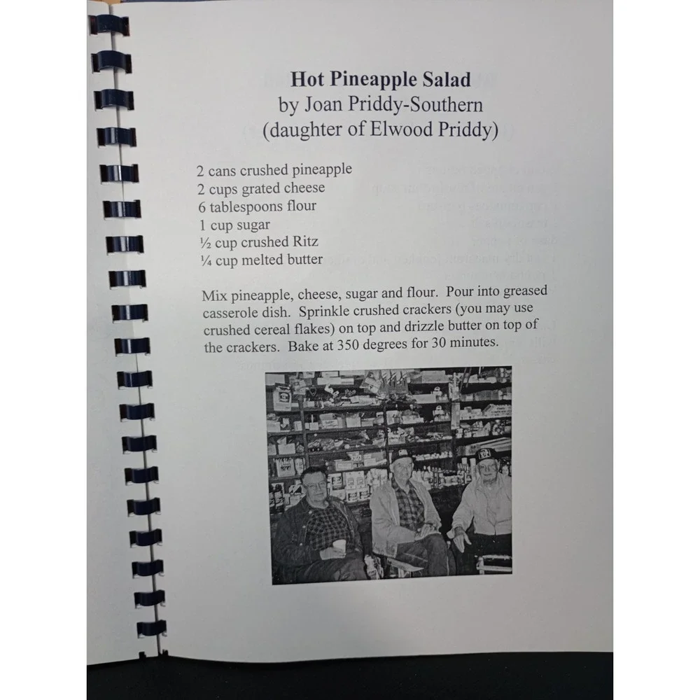 Priddy Family Cookbook Silas Priddy Family Stokes County, North‎ Carolina 2004